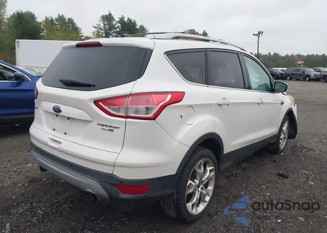 2013 Ford Escape Titanium z USA, uszkodzony, nr VIN 1FMCU9J94DUC30248